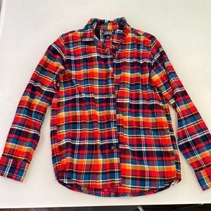 NWOT Lands End Boys Size L (14-16) Button Down Shirt